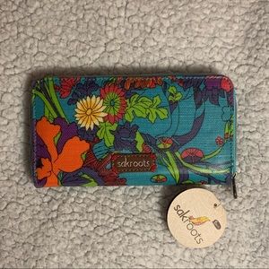 Floral wallet